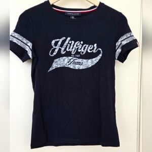 3/$20 Tommy Hilfiger Blue Baseball Tee